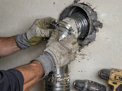 Dryer Vent Hose Installation in Diamond Bar