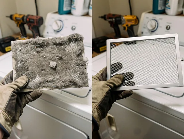 Professional lint trap cleaning by Diamond Bar Dryer Vent Cleaning in Diamond Bar