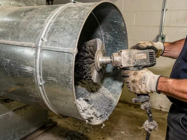 Industrial-grade dryer vent cleaning by Diamond Bar Dryer Vent Cleaning in Diamond Bar